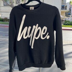 Just Hype Black Sweatshirt